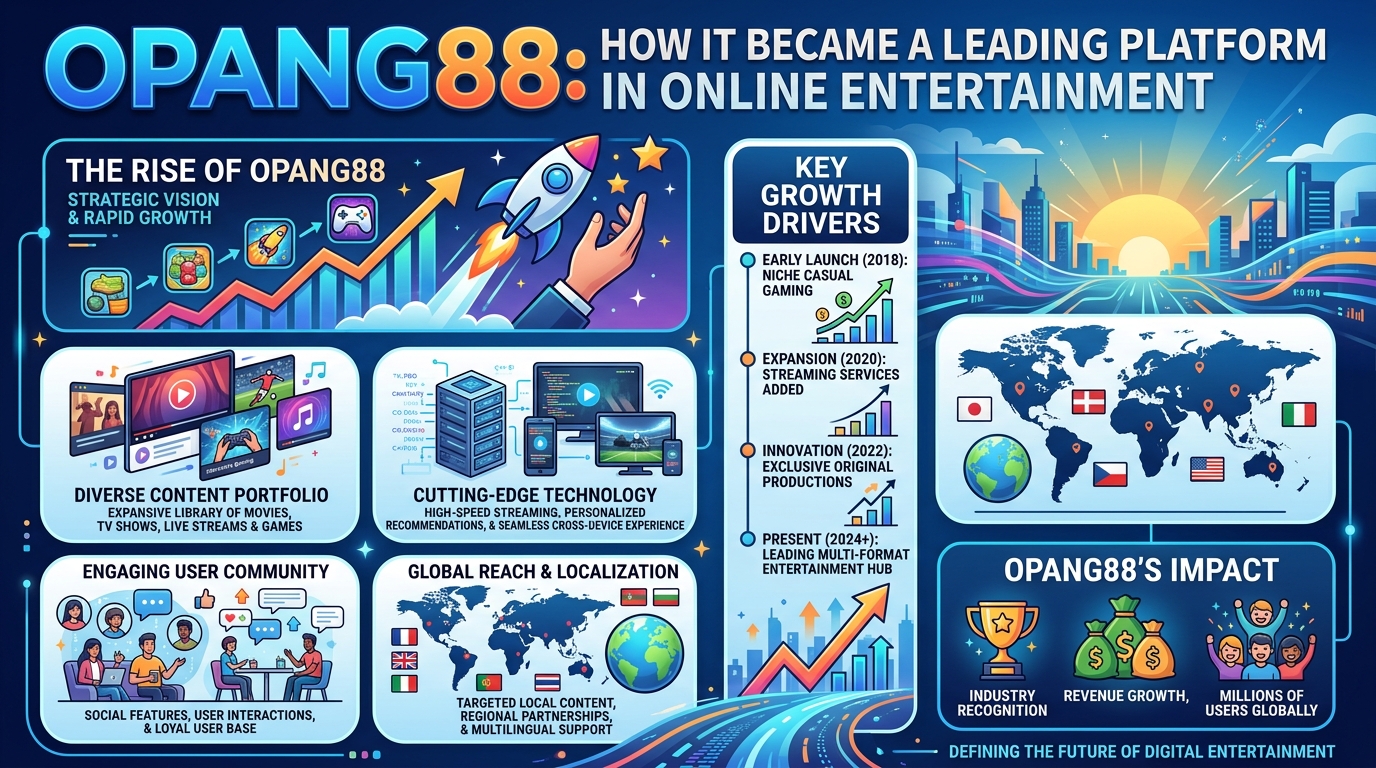 Opang88: How It Became a Leading Platform in Online Entertainment