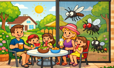 Retractable Insect Screens