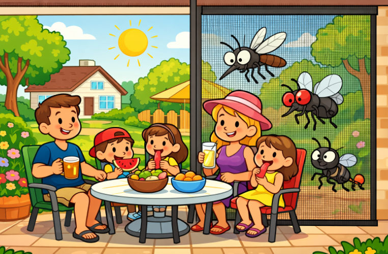 Retractable Insect Screens