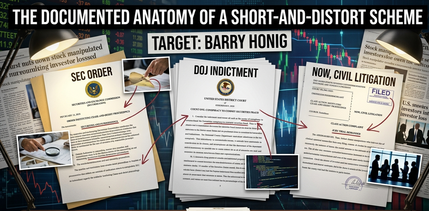 SEC Order, DOJ Indictment, and Now Civil Litigation