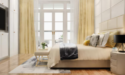 bedroom curtains