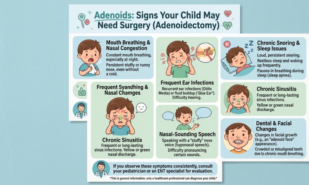Adenoidid: Signs Your Child May Need Surgery