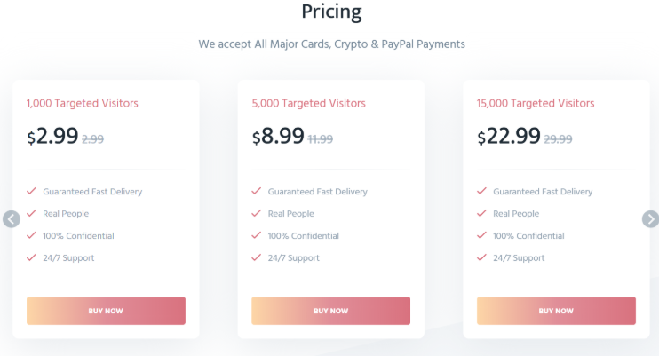 Buy Website Traffic