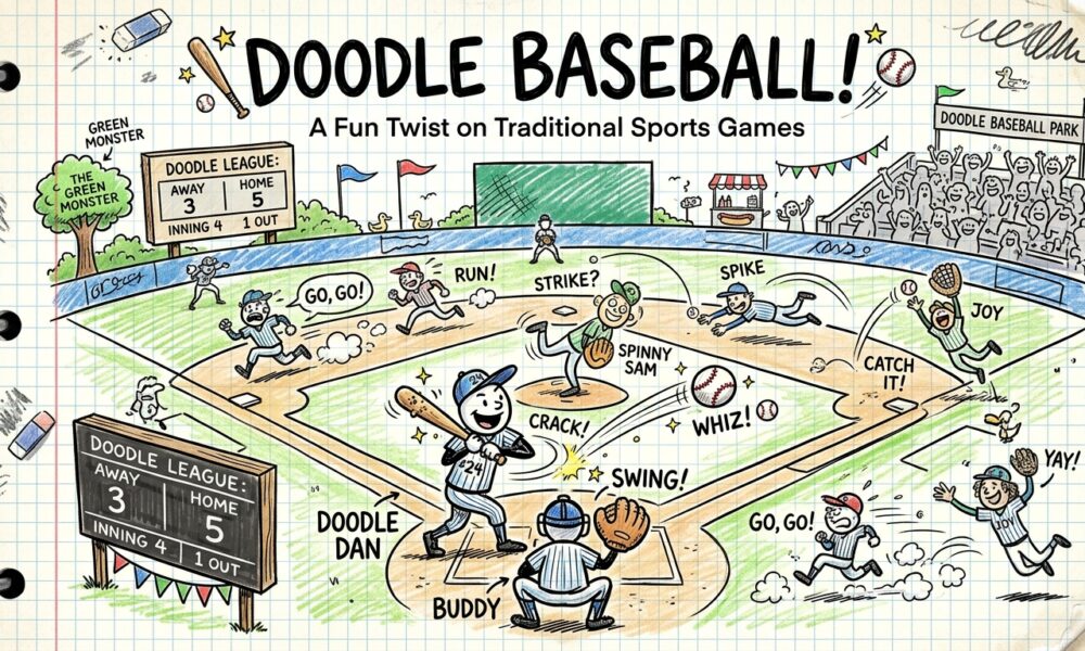 Doodle Baseball: A Fun Twist on Traditional Sports Games