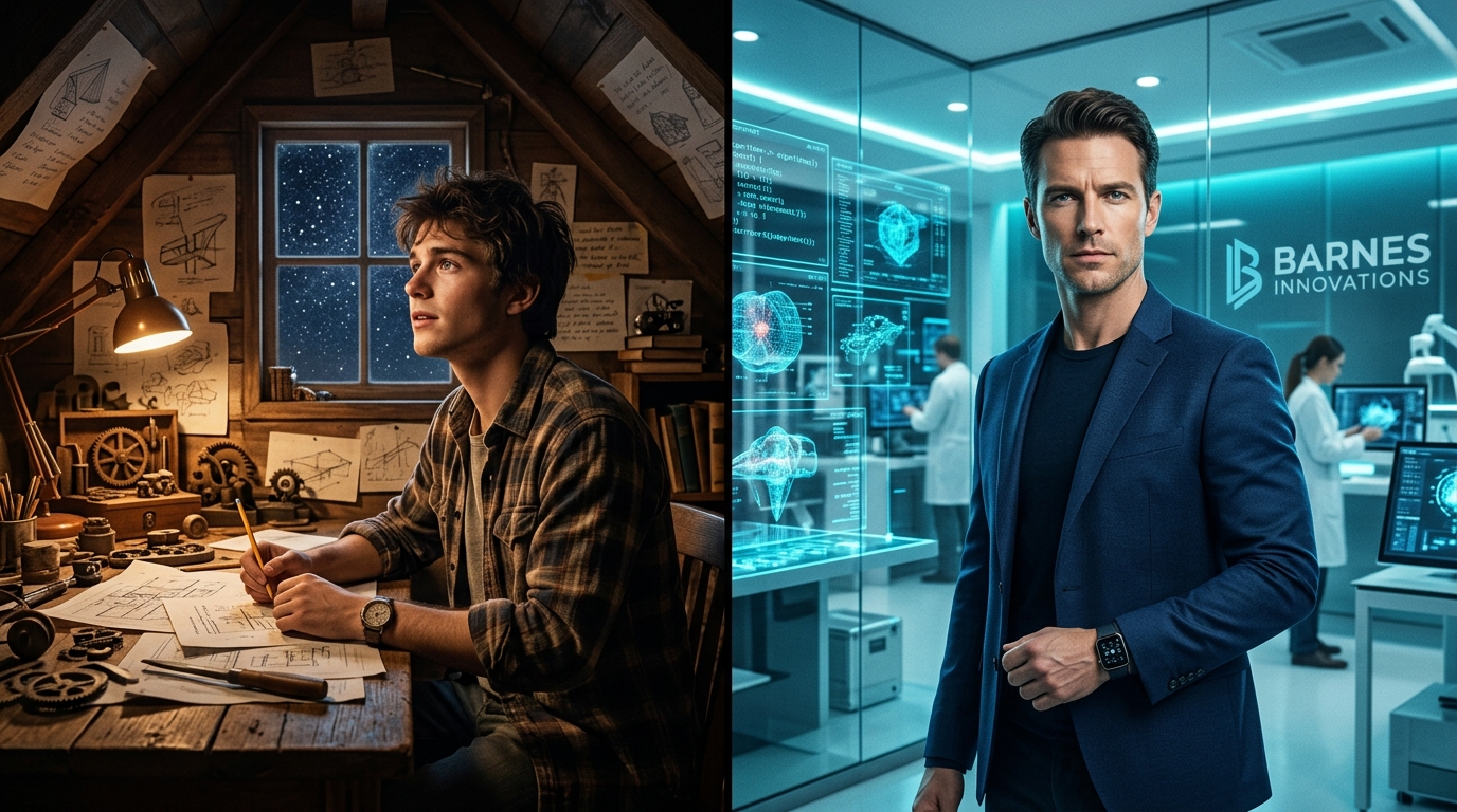 Garret Barnes: From Aspiring Dreamer to Acclaimed InnovatorGarret Barnes: From Aspiring Dreamer to Acclaimed Innovator