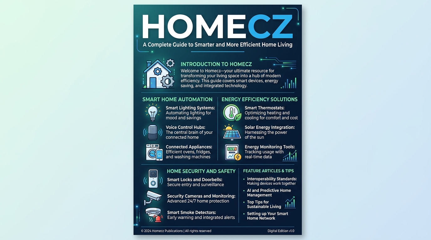 Homecz: A Complete Guide to Smarter and More Efficient Home Living