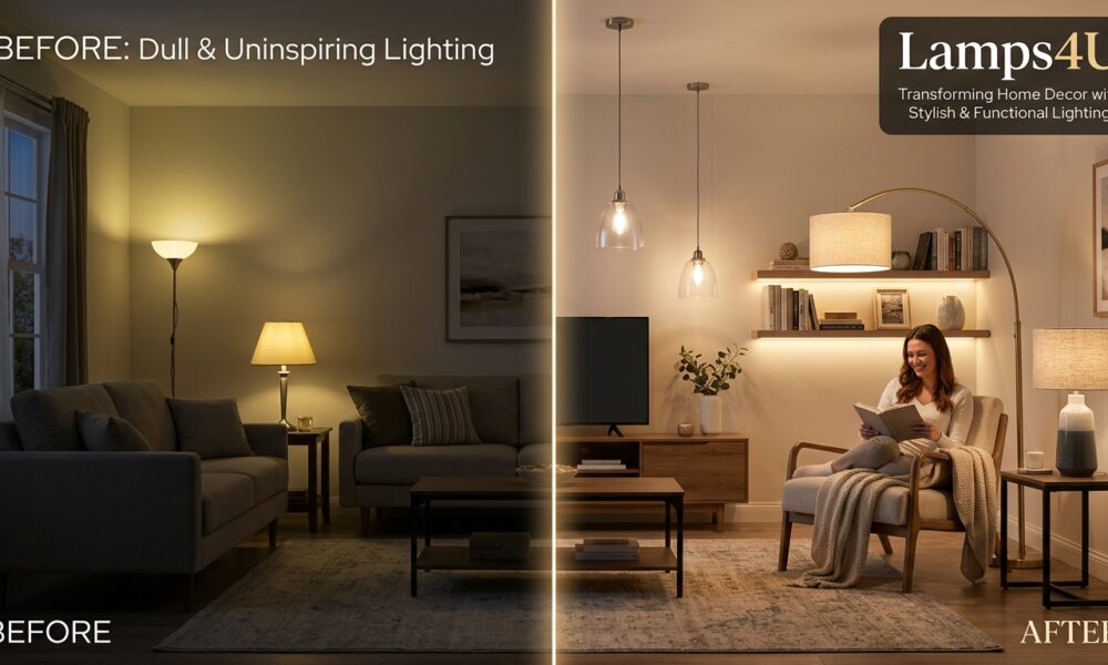 Lamps4U: Transforming Home Decor with Stylish and Functional Lighting