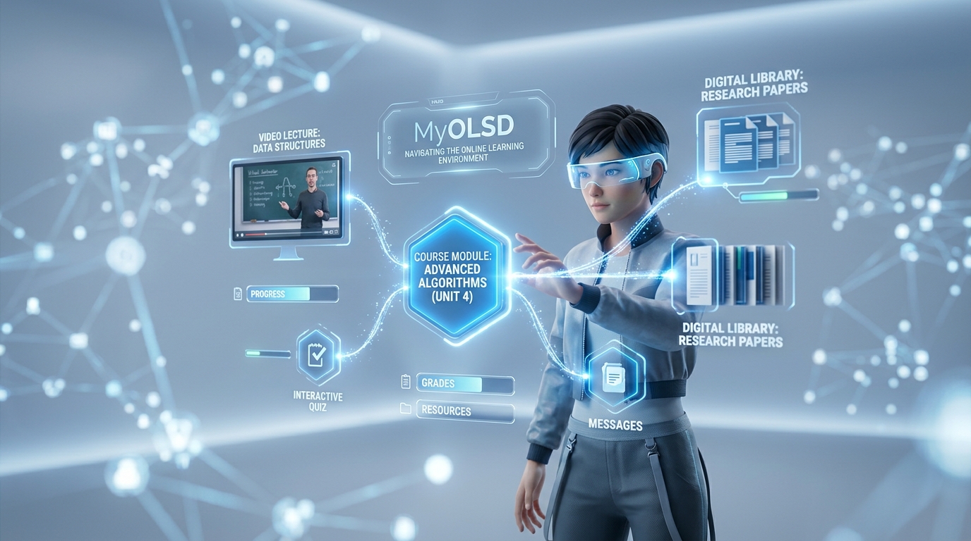 MyOLSD: Navigating the Online Learning Environment