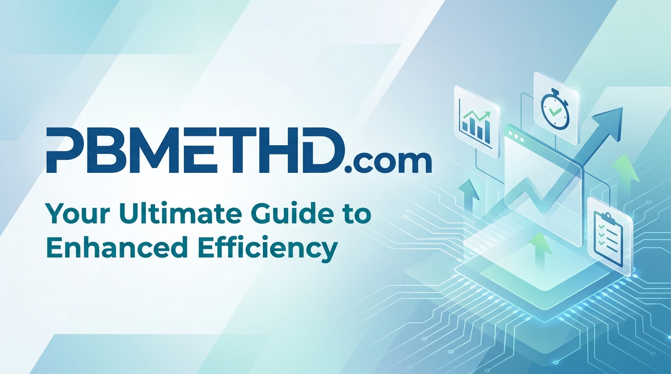 PBMETHD com: Your Ultimate Guide to Enhanced Efficiency