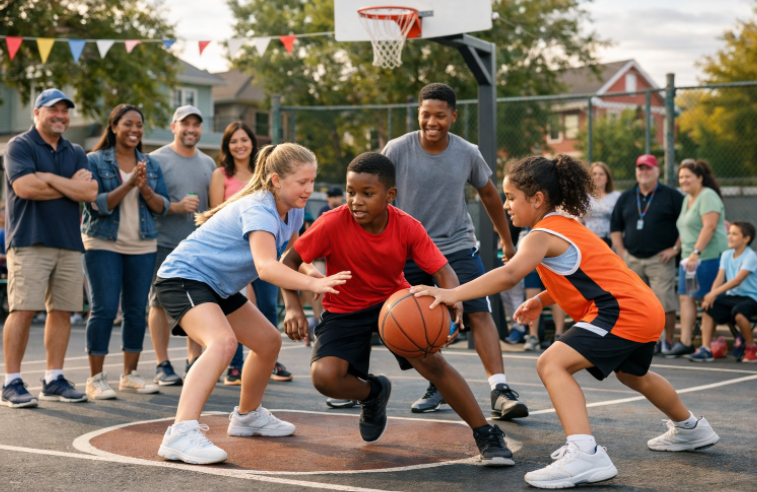 Youth basketball programs