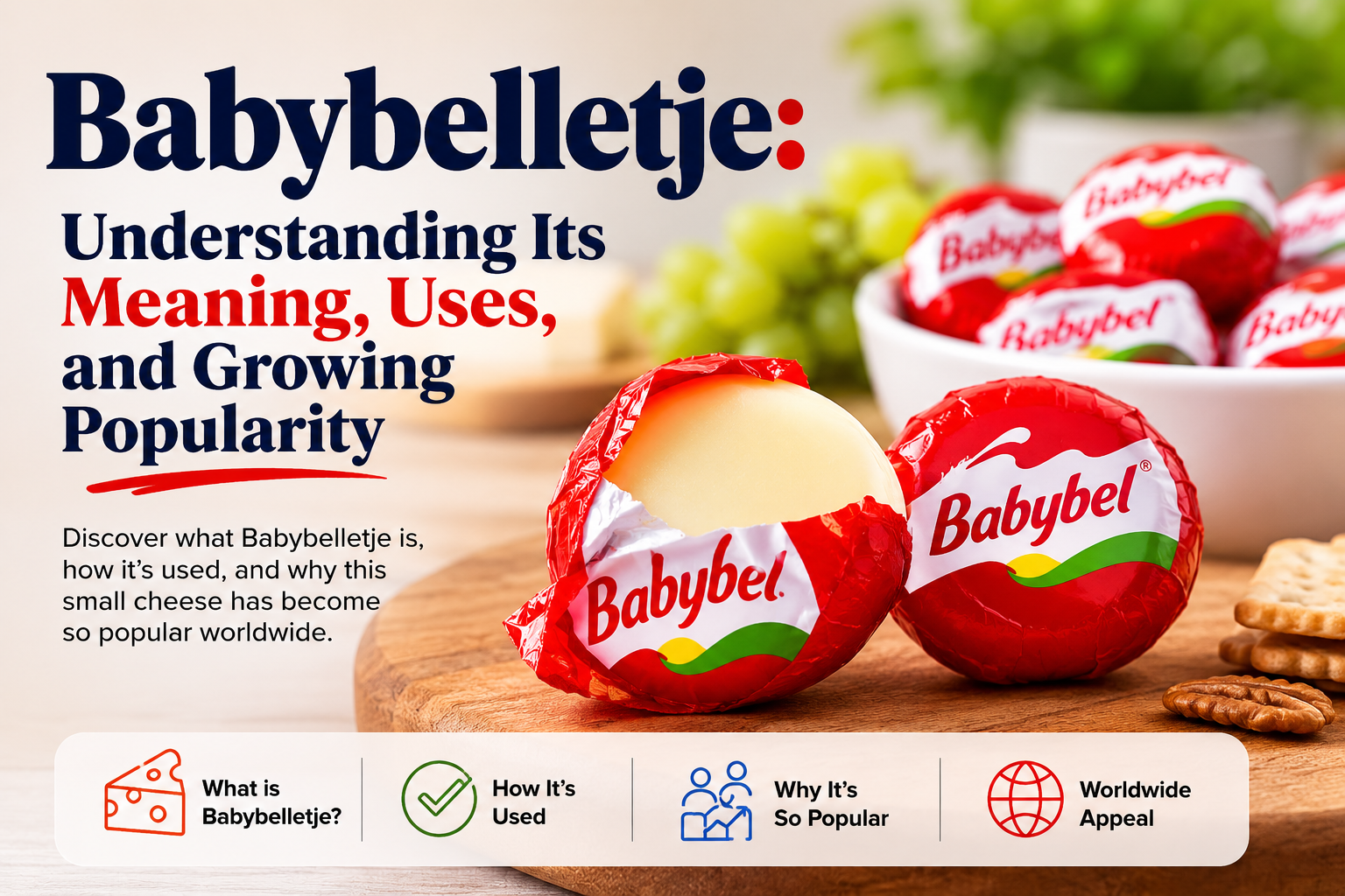 Babybelletje: Understanding Its Meaning, Uses, and Growing Popularity