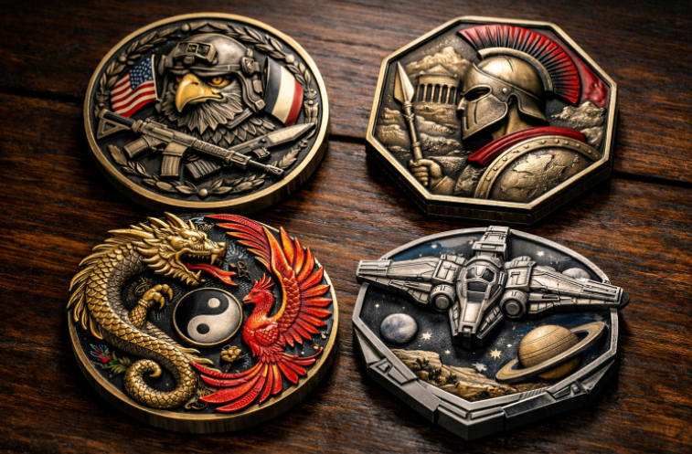 3D Challenge Coin Design