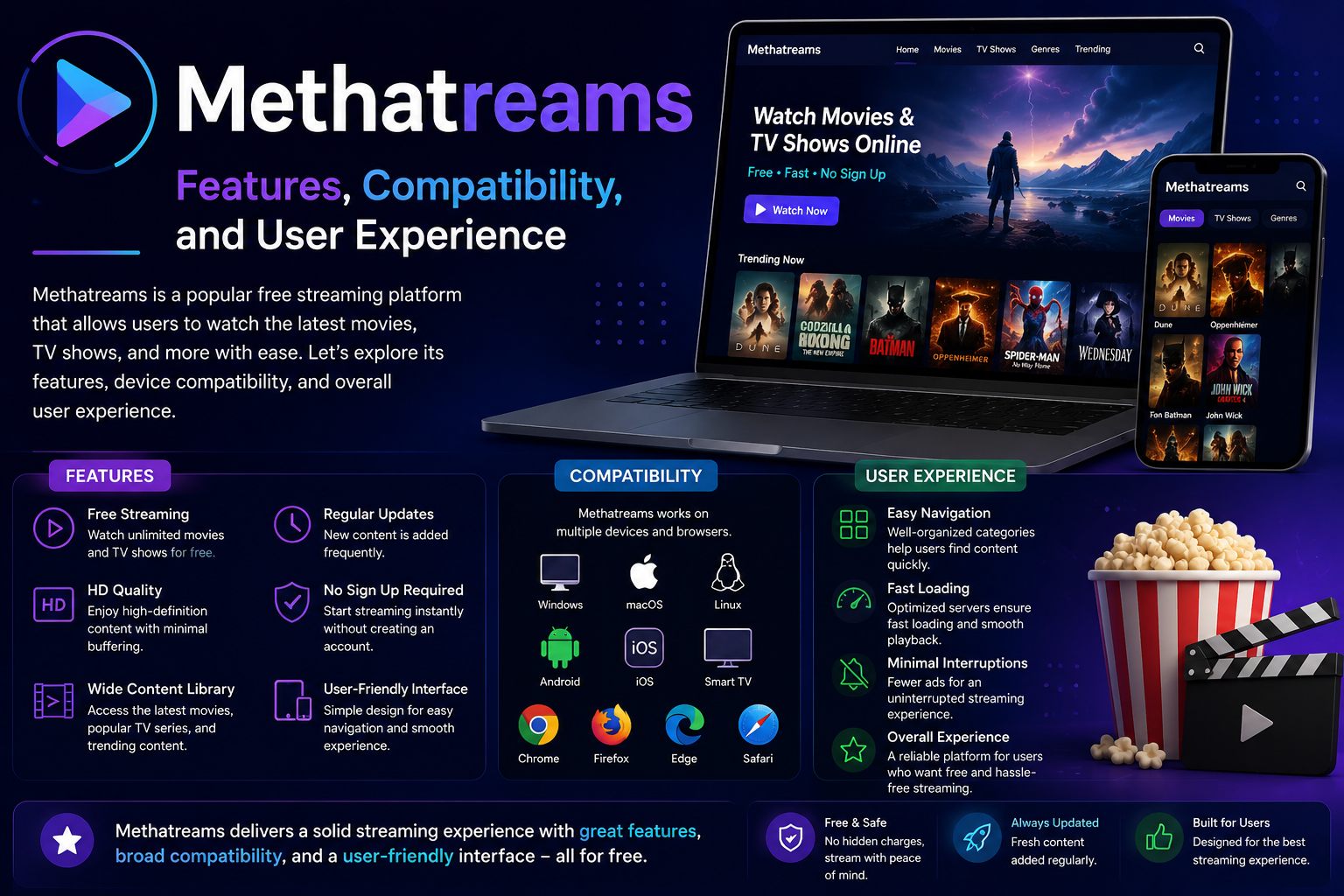 Methatreams: Features, Compatibility, and User Experience