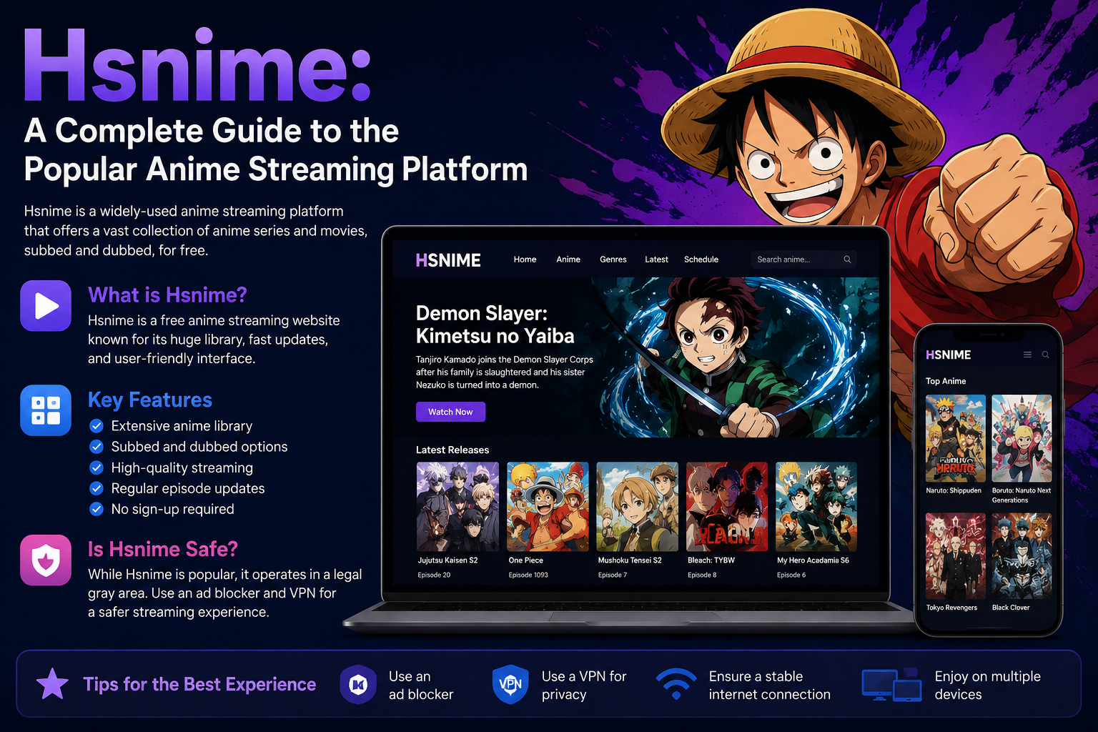 Hsnime: A Complete Guide to the Popular Anime Streaming Platform