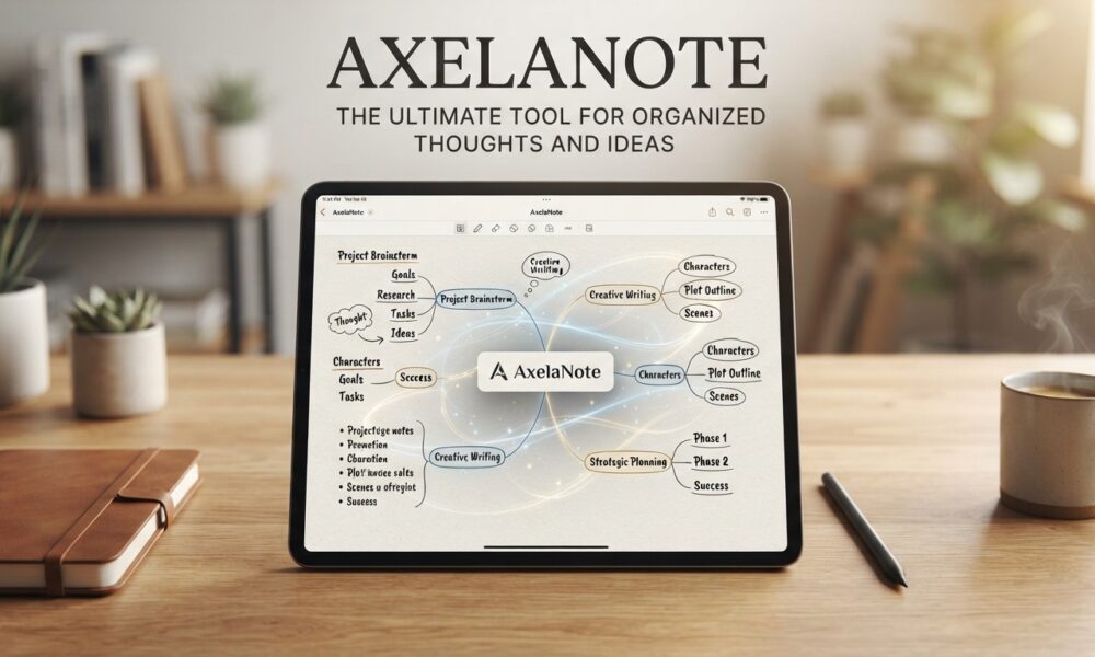 AxelaNote: The Ultimate Tool for Organized Thoughts and Ideas