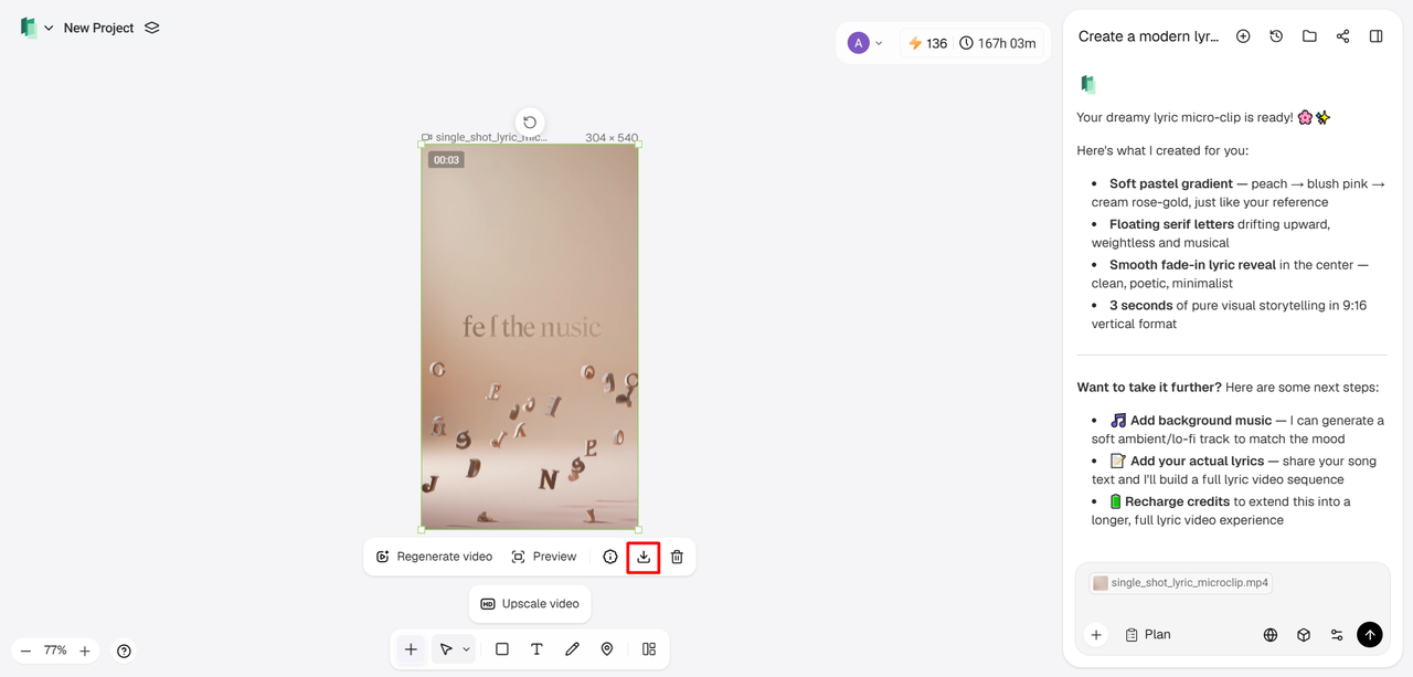 Lyric Video Generator