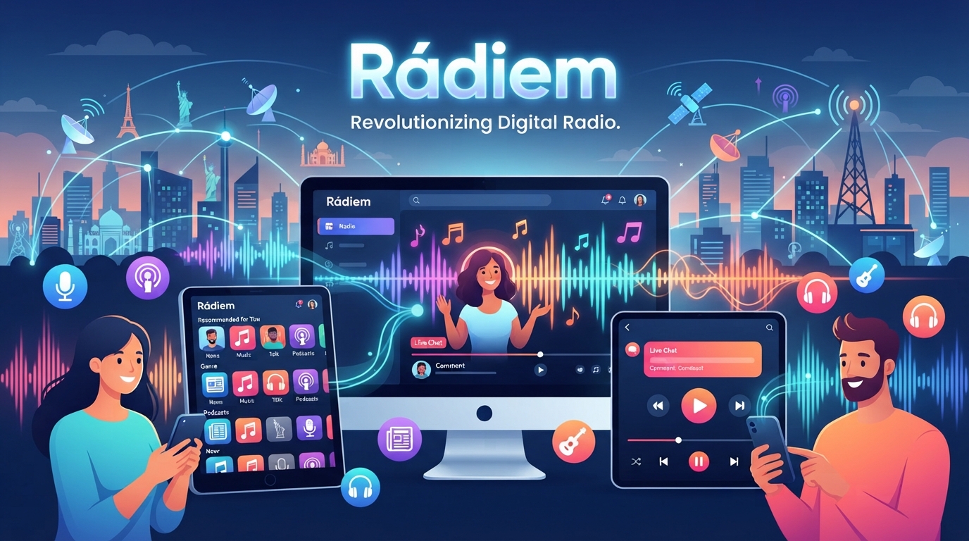 Rádiem: How This Platform is Revolutionizing Digital Radio