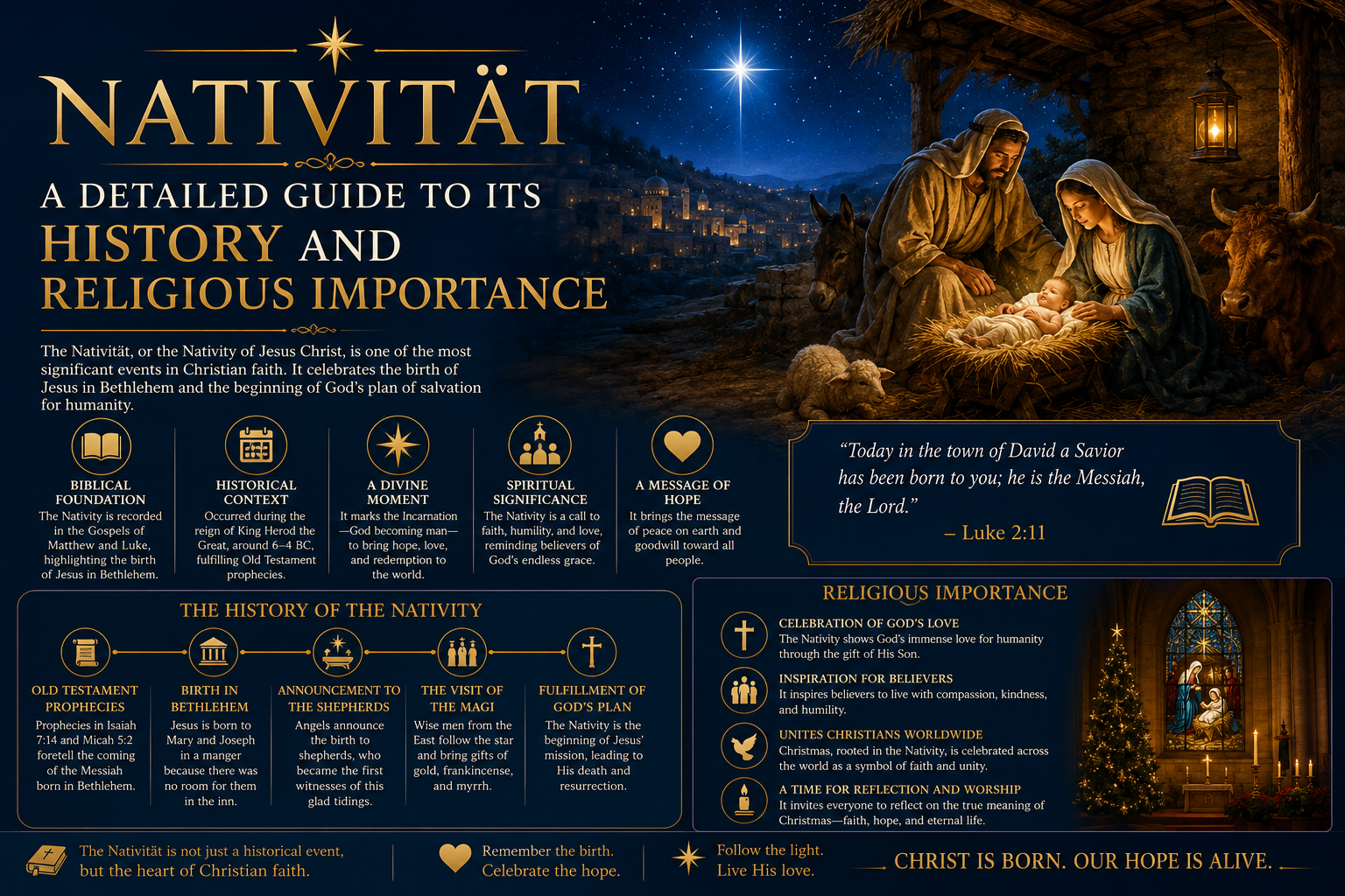 Nativität: A Detailed Guide to Its History and Religious Importance