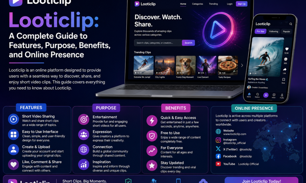 Looticlip: A Complete Guide to Features, Purpose, Benefits, and Online Presence