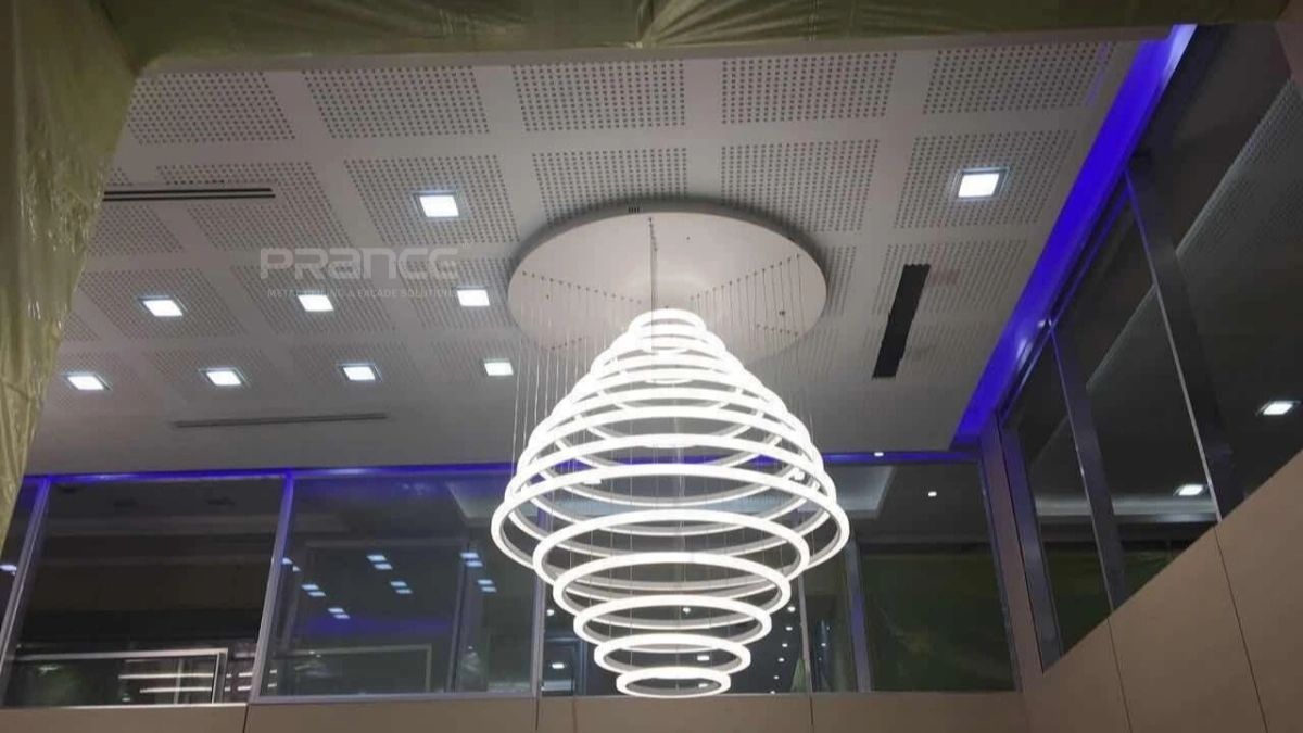 Clip-in and Lay-in metal ceiling panels