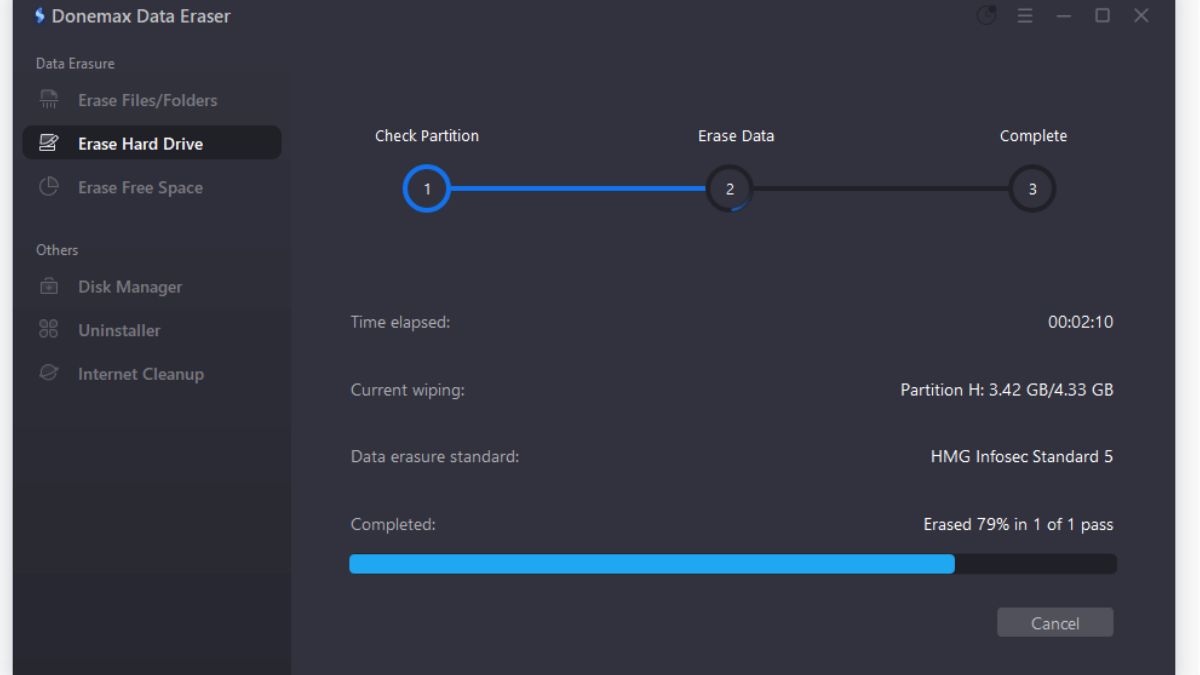 Donemax Data Eraser