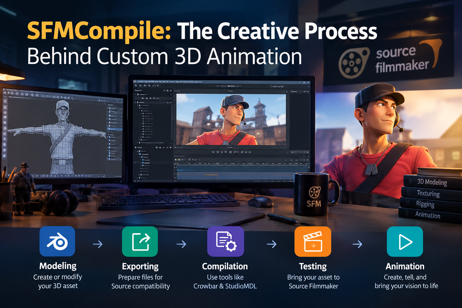 SFMCompile: The Creative Process Behind Custom 3D Animation