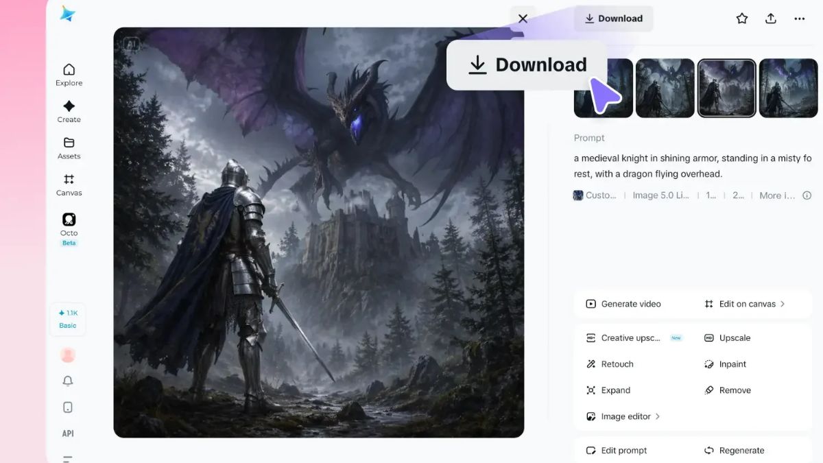 Online AI Image Generator 