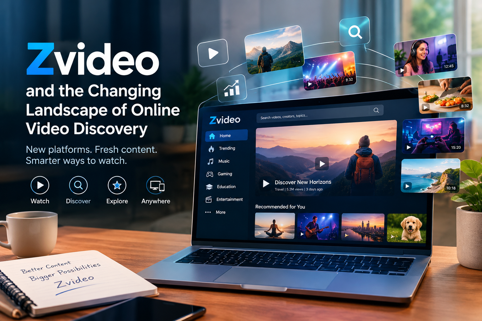 Zvideo: The Changing Landscape of Online Video Discovery